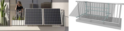Balcony Solar PV Mounting